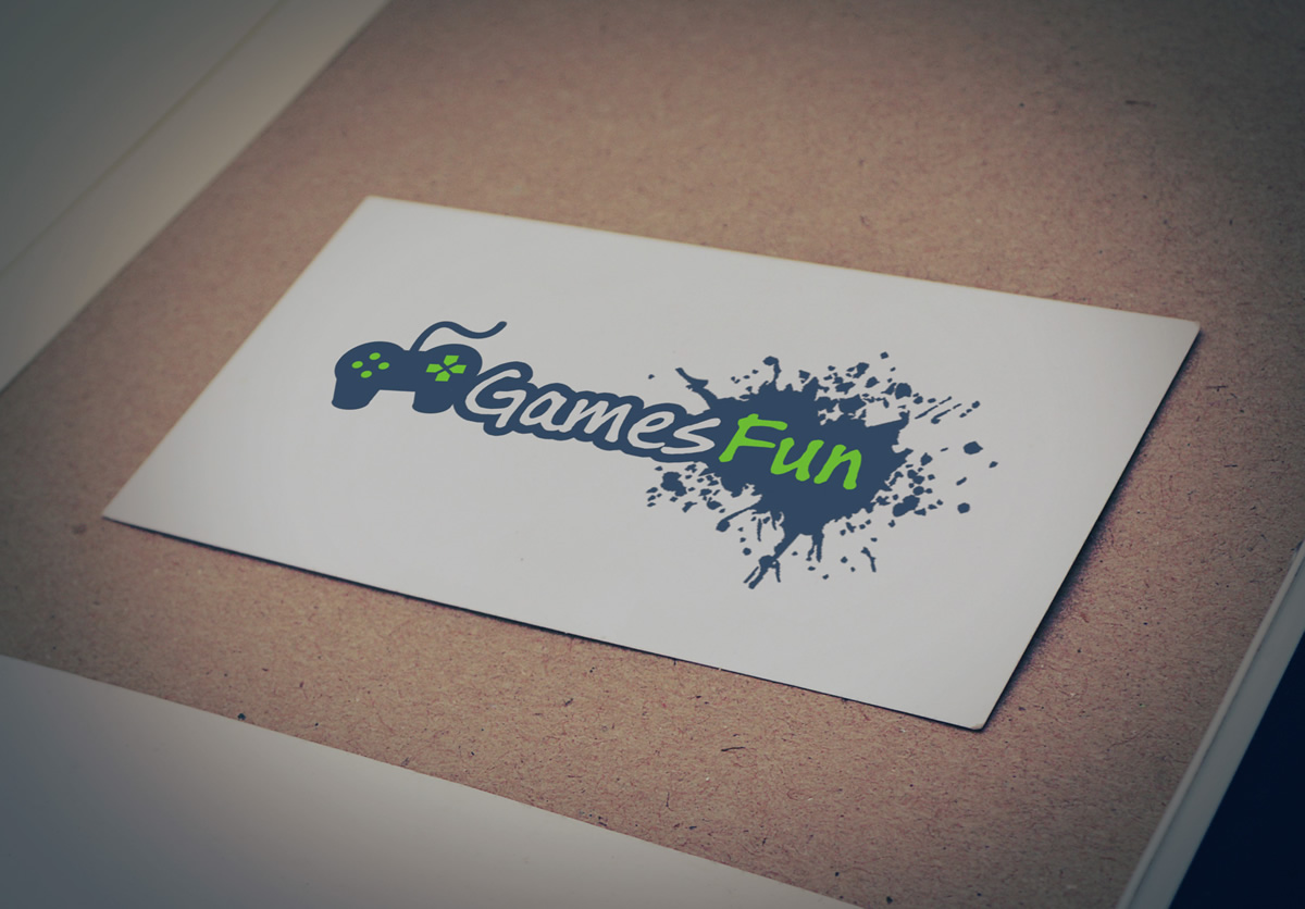 Games Fun plicação de logotipo projetado e desenvolvido por ViragStudio